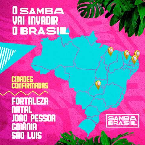 Natal vai receber maior festival de samba e pagode do Brasil