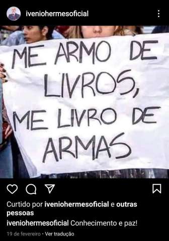 A culpa foi da arma