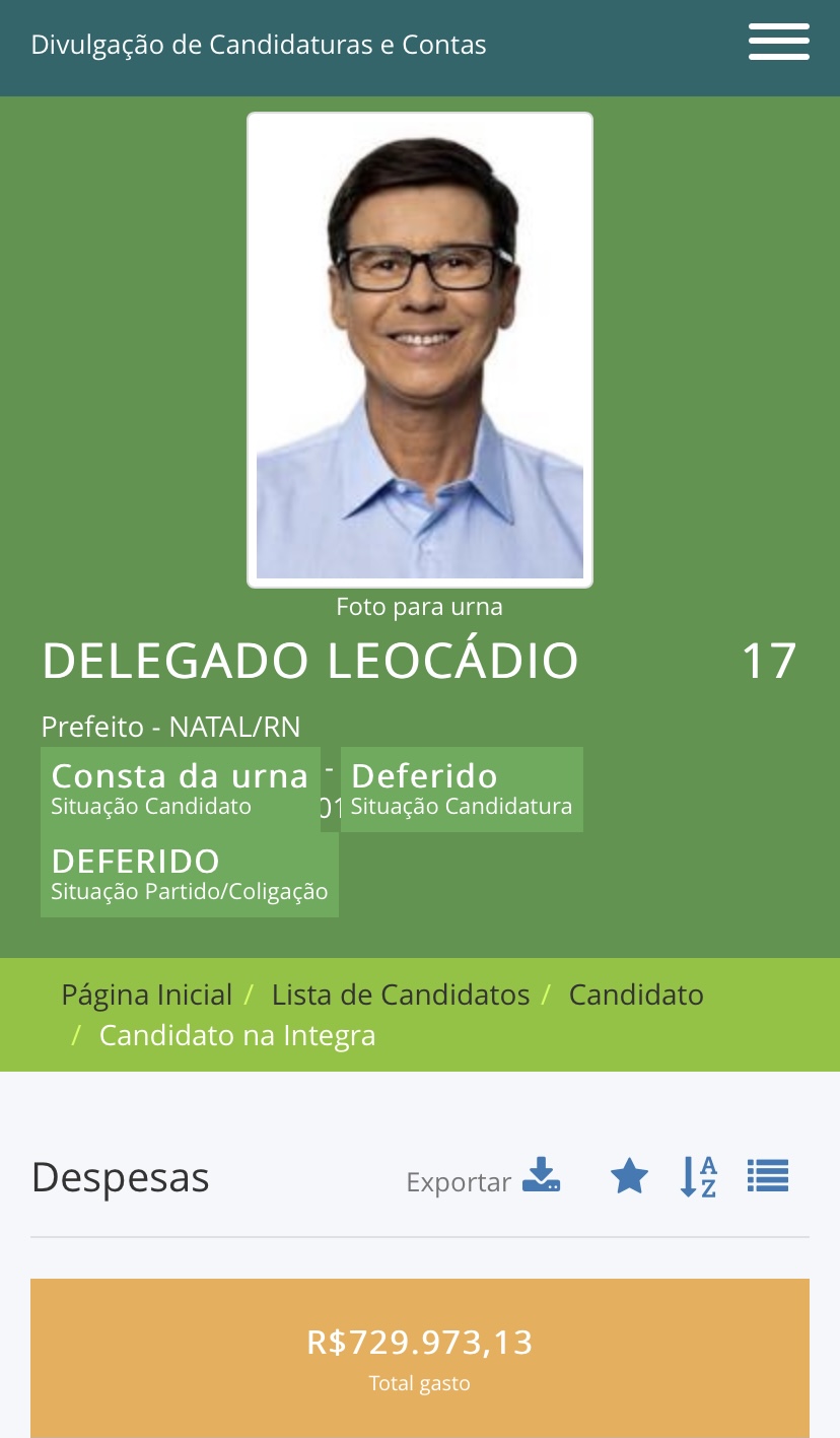 PSL: O dinheiro não chegou, o delegado tem que usar suas algemas