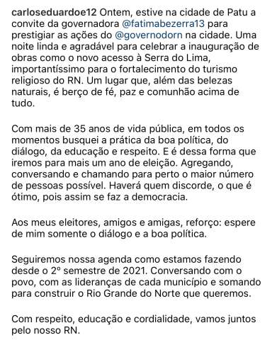 Carlinhos paz e amor