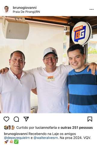 BG com Ezequiel e Walter Alves