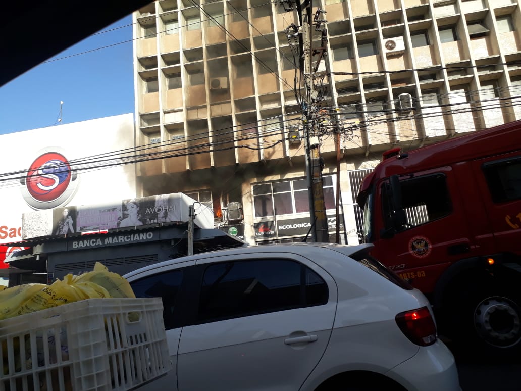 Incêndio no Edifício Barão do Rio Branco