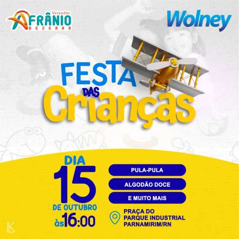 Dia das crianças em Parnamirim