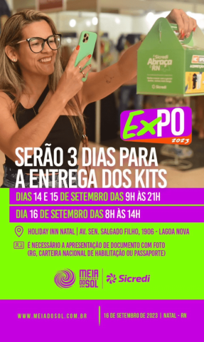 Entrega de Kits da 9ª Meia Maratona do Sol – Sicredi começam hoje