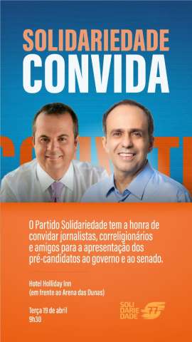 Oposição lança Fábio Dantas na próxima terça-feira