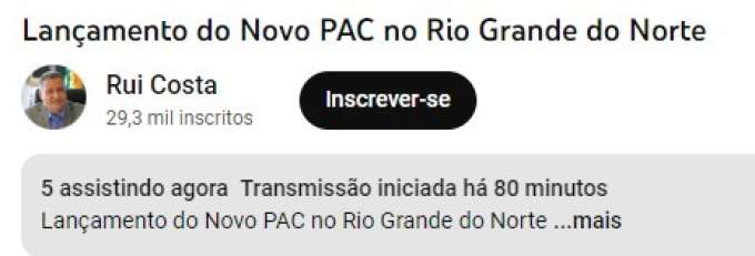 O sucesso da visita de Rui Costa