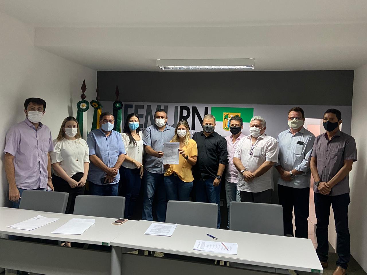 Prefeitos se unem numa mesma chapa para fortalecer o movimento municipalista da Femurn 