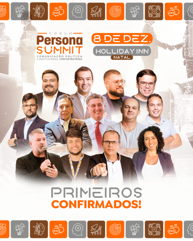 Persona Summit confirma primeiros palestrantes; prefeito de Florianópolis, Topázio Neto, é um deles