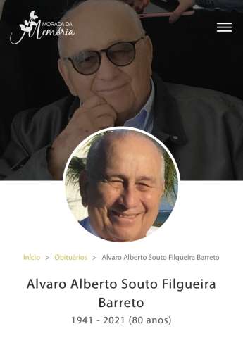 Informações do velório e cremação: O RN perde Álvaro Alberto