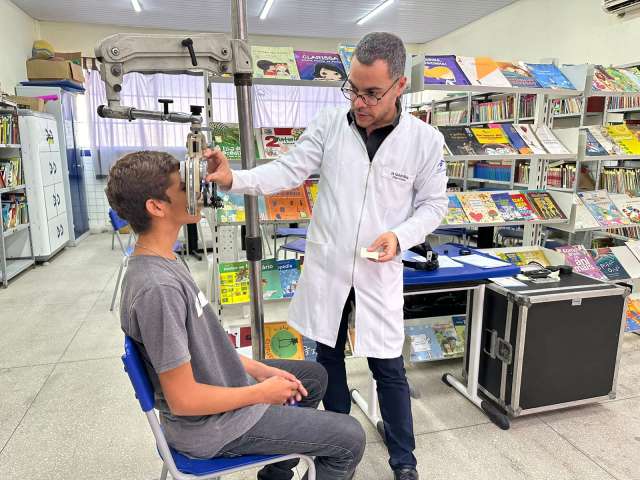 Programa Ver Melhor em Parnamirim atende estudantes das escolas municipais