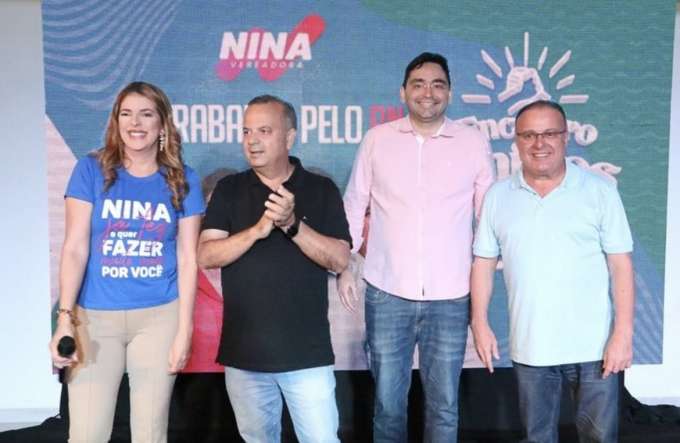 Vereadora Nina reúne amigos para apresentar seus candidatos