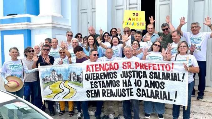 Arquitetos e Engenheiros participam de reunião no Gabinete Civil e reivindicam ajuste salarial, concurso público e o Plano de Cargos Carreira e Salários