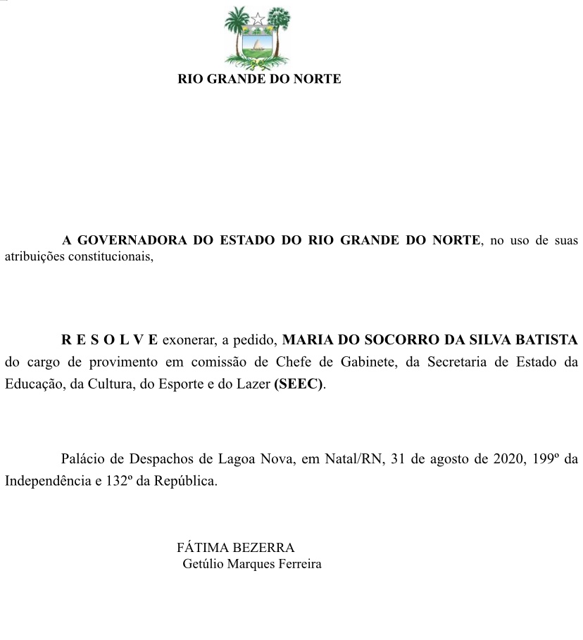 Estado: Cai a chefe da educação
