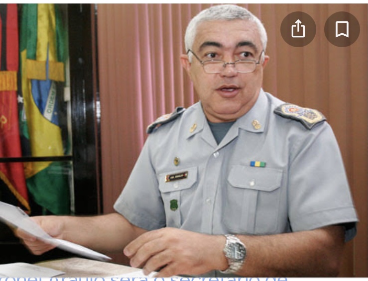 Não é coronel Araújo