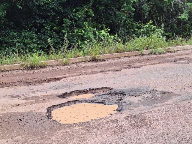 Estrada de Pipa já está novamente em situação vergonhosa