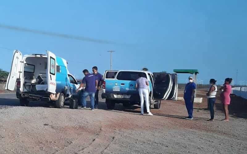 Saúde na UTI: ambulância sem combustível e pacientes largados às margens da estrada em Caiçara do Norte