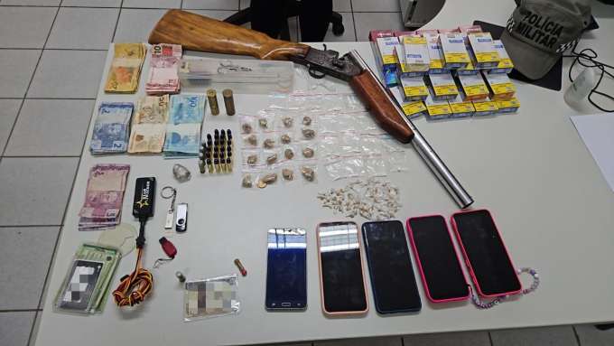 Operação do MPRN combate tráfico de drogas em Canguaretama; sete pessoas são presas na ação