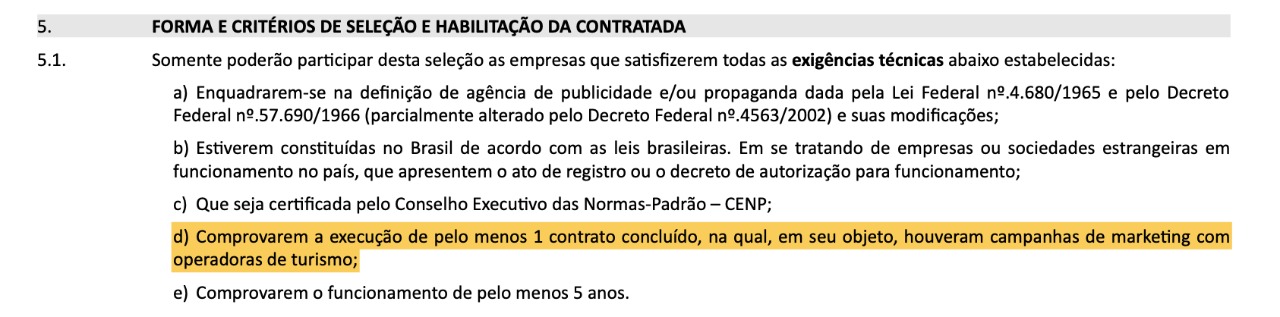 Muganga: Licitação estranha na Emprotur