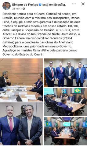 Com Fátima, parece que reta Tabajara tem prazo para sair; saiba quando