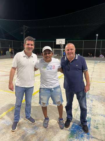 Ao lado de Chagas Catarino, Nivaldo Bacurau e Felipe Alves, Paulinho Freire participa de eventos em diferentes regiões de Natal