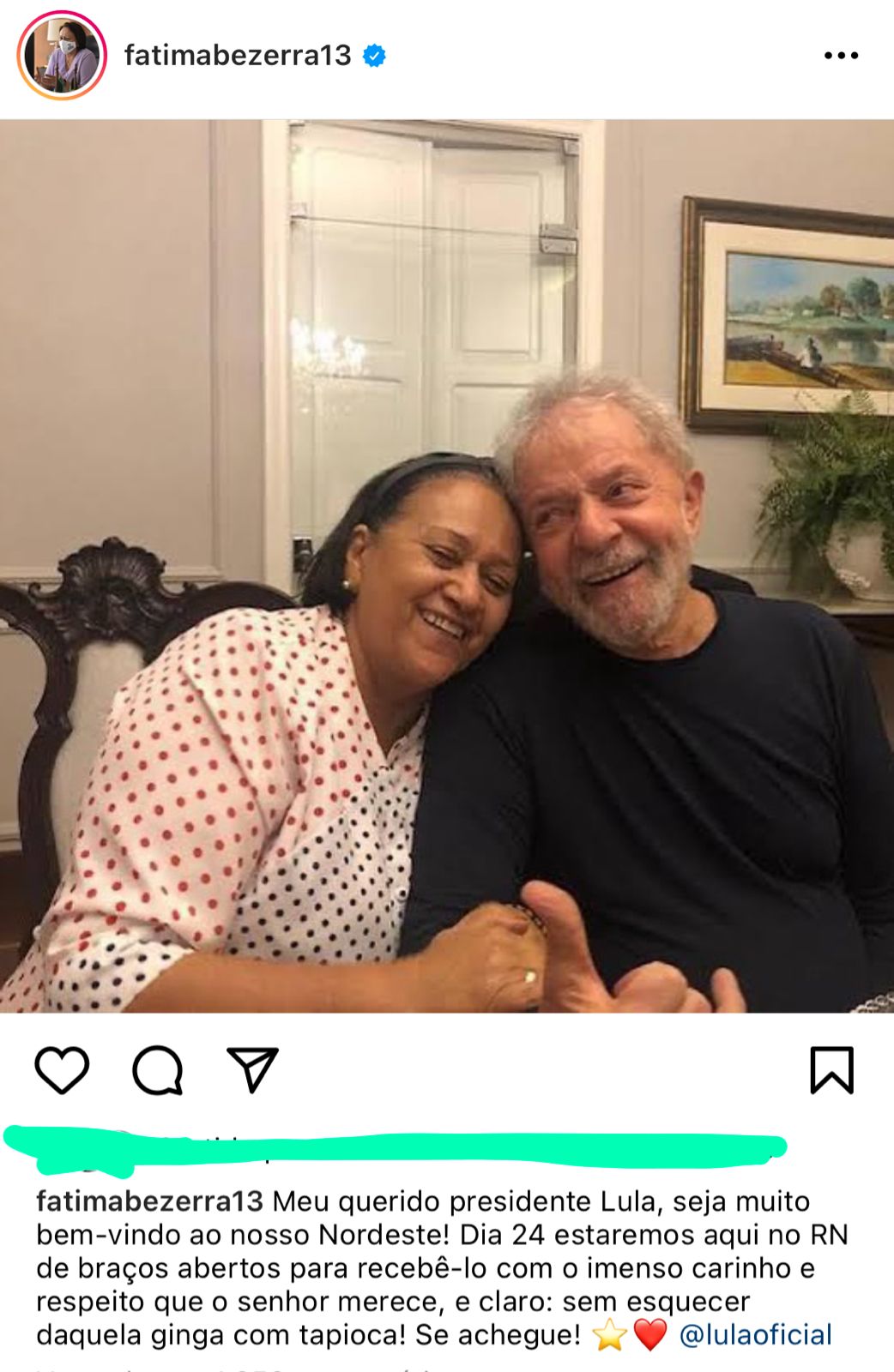 Fátima convida
