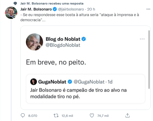 Ricardo Noblat sugere 