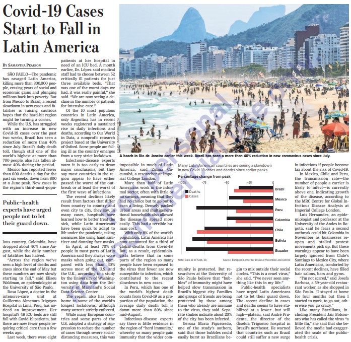 Médico potiguar é entrevistado pelo The Wall Street Journal