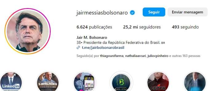 Tá fácil: PGR quer lista com nomes de seguidores de Bolsonaro nas redes sociais