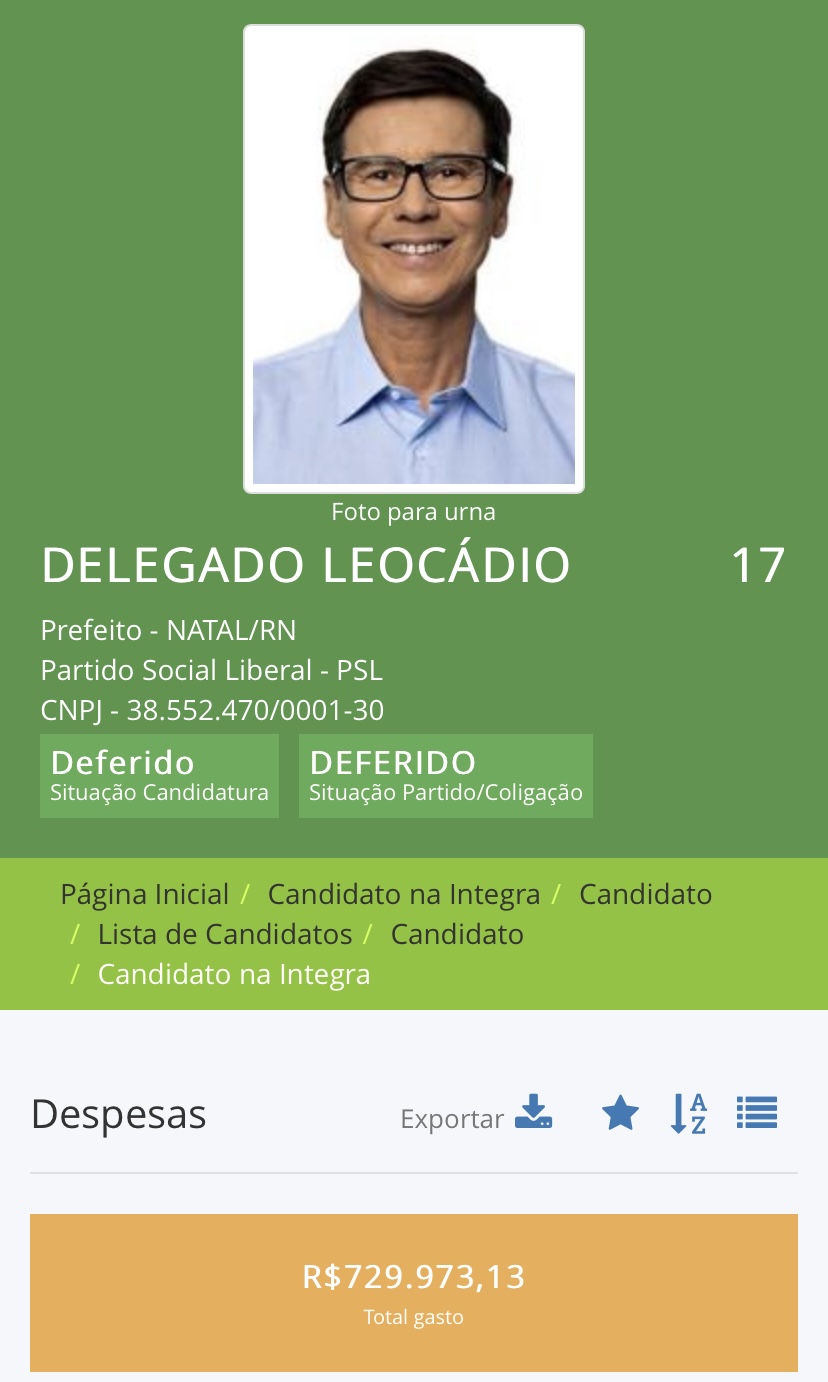 Delegado Leocádio: Dívida para administrar