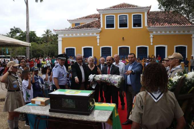 Macaíba recebe restos mortais e mausoléu de Augusto Severo e Prefeitura entrega Solar Ferreiro Torto restaurado