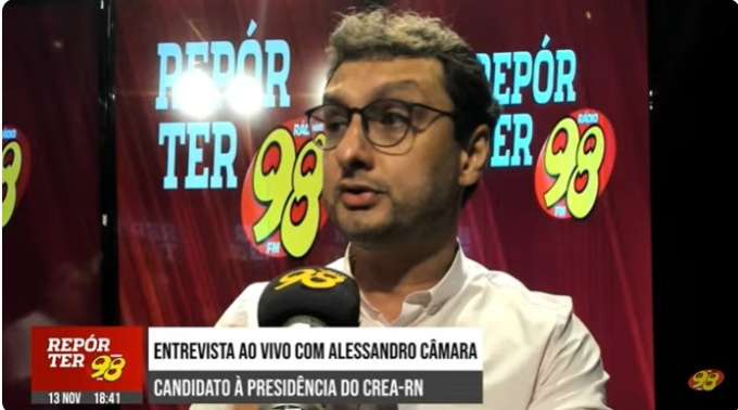 Candidato a presidente do CREA-RN de oposição diz que engenheiros são 