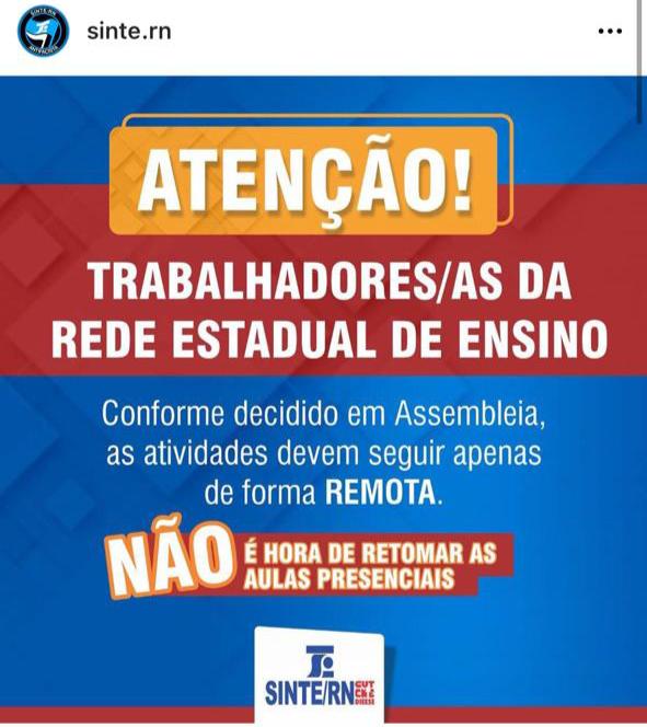 Fátima parece consentir com desmandos do Sinte enquanto estudantes são prejudicados
