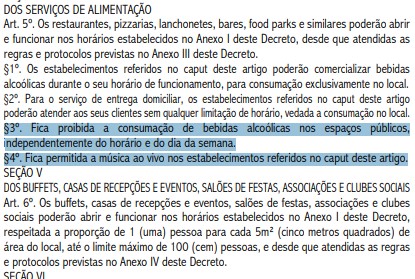 Decreto da Prefeitura de Natal proíbe bebidas alcoólicas independemente de hora e dia da semana