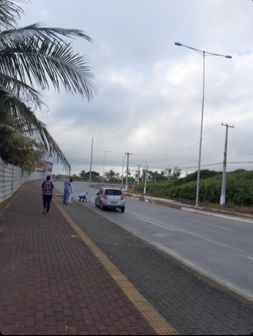 Mais um acidente na Via Costeira