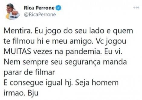 Lacrador ídolo da esquerda é pego em aglomeração