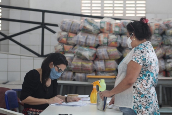 Prefeitura alcança marca de 18.523 cestas da Merenda no Lar em apenas seis dias de distribuição