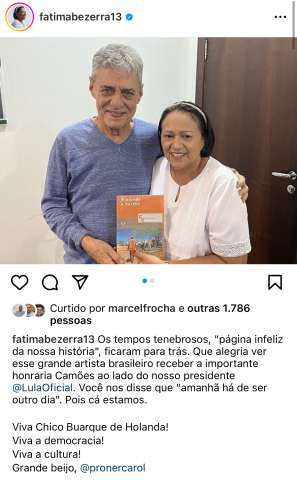 Fátima segue no mundo da lua