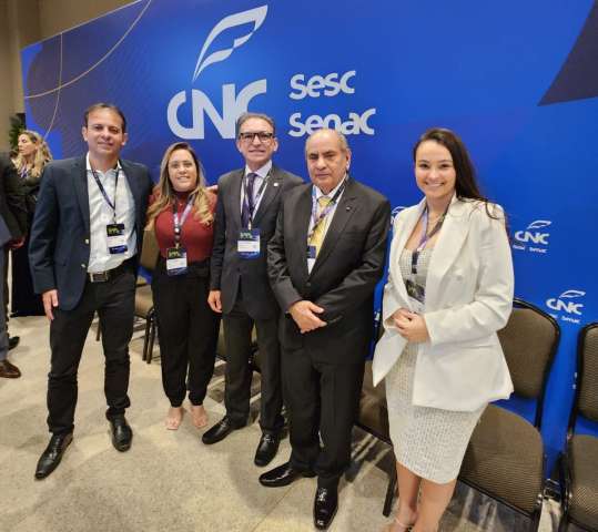 Comitiva do Sistema Fecomércio RN marca presença no Conecta 2023