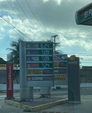 Se está ruim, pode piorar: Diesel mais caro que gasolina em Natal