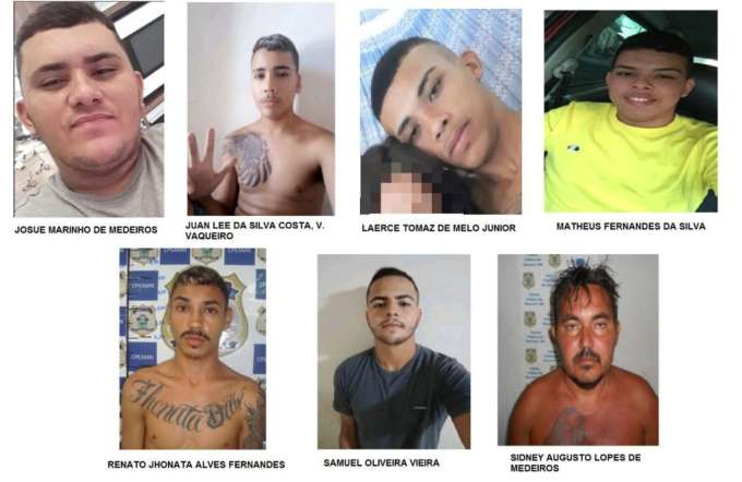 Polícia Civil divulga lista de criminosos foragidos na operação 