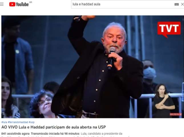 Lula dá aula de fracasso na USP