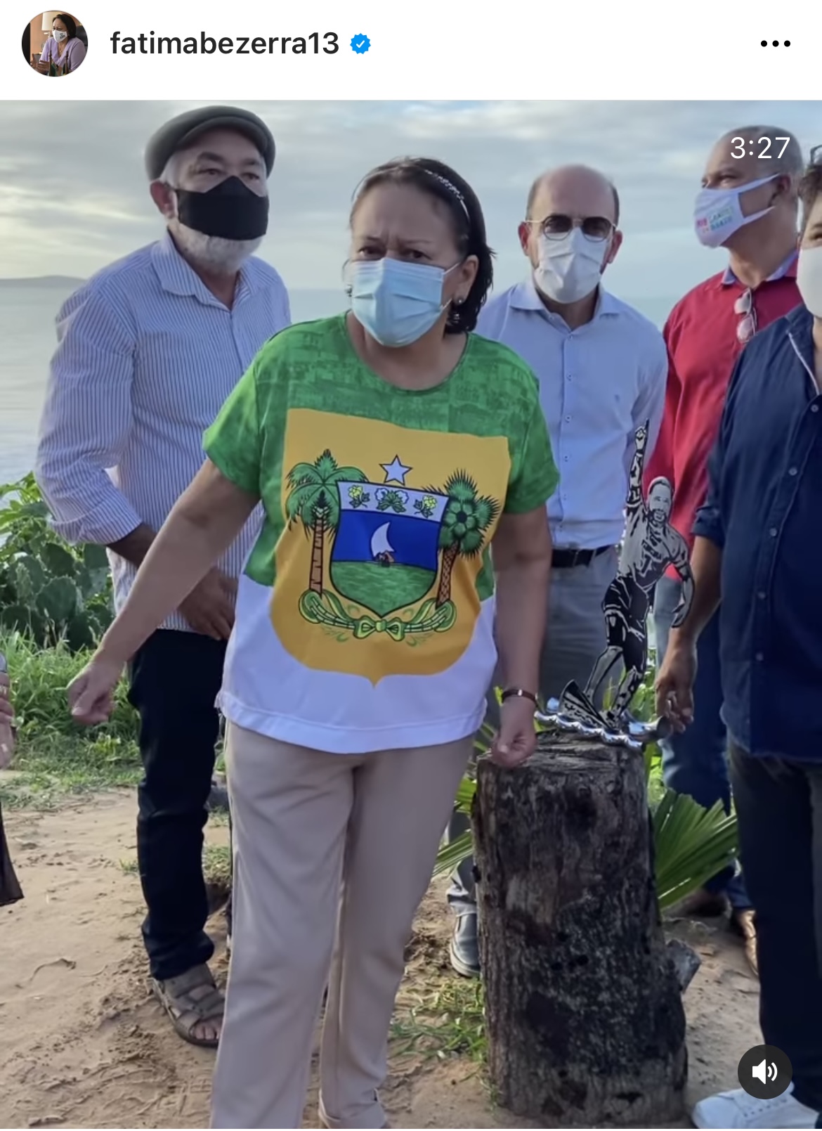 Cara de pau: Fátima sem constrangimento