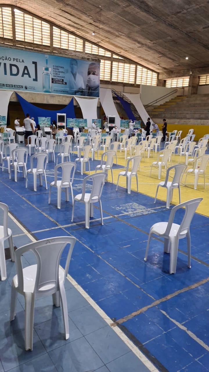 Alguns pontos de vacinação com pouca procura