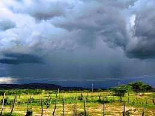 Fim de semana de chuva no Seridó