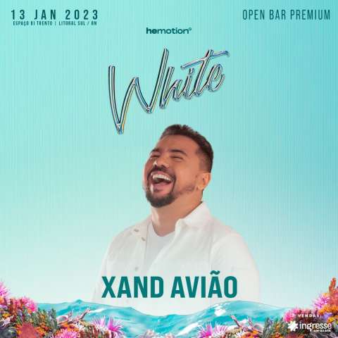 White 2023 inicia pré-venda e confirma Xand Avião como a primeira atração da festa