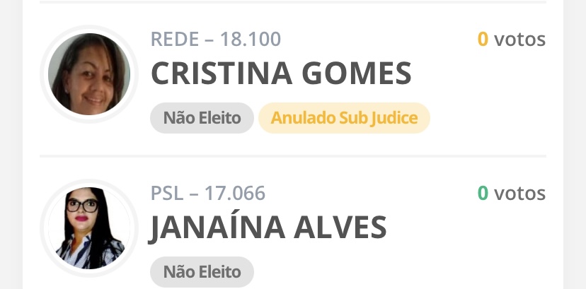Zero voto