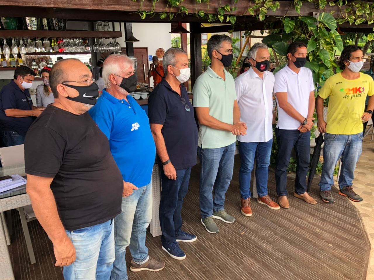 Junto com empresários, Sindicato debate retomada da economia em Tibau com prefeito e deputados