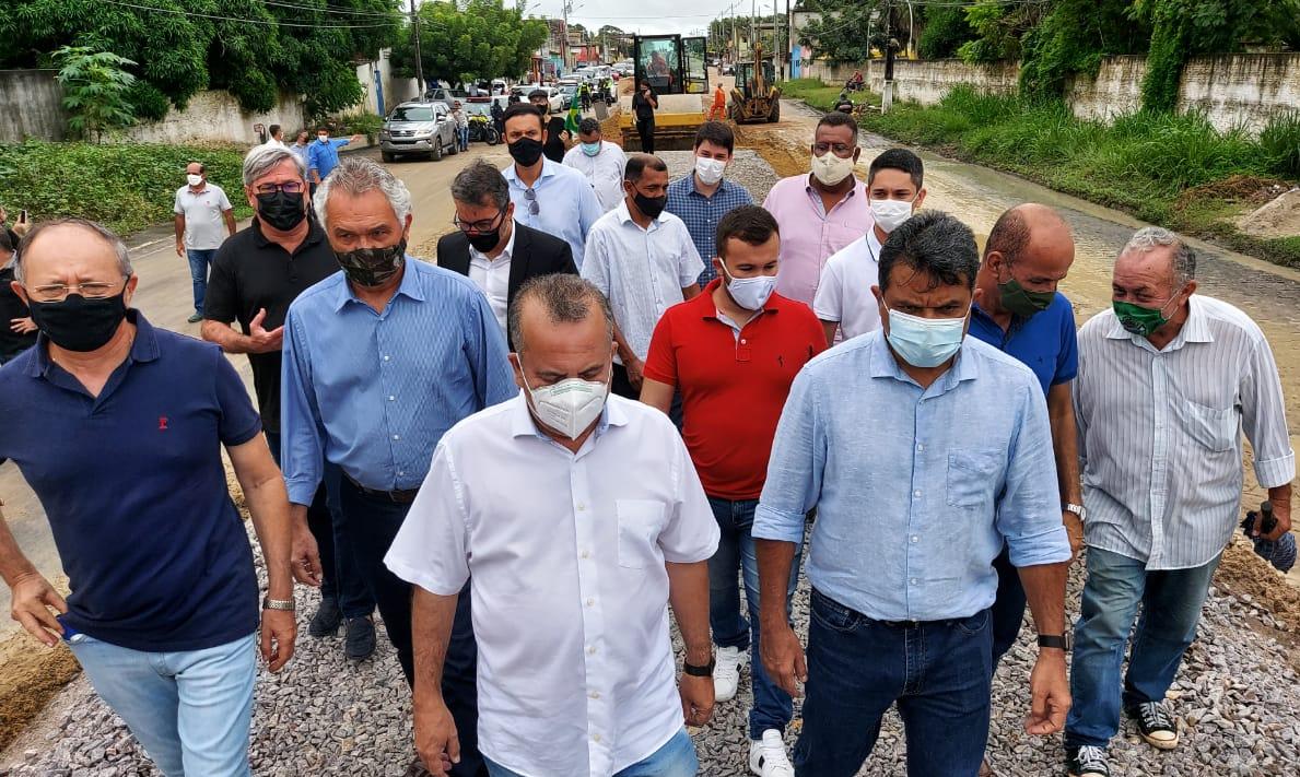 Ministro Rogério Marinho visita obras de expansão do sistema de trens urbanos da CBTU Natal