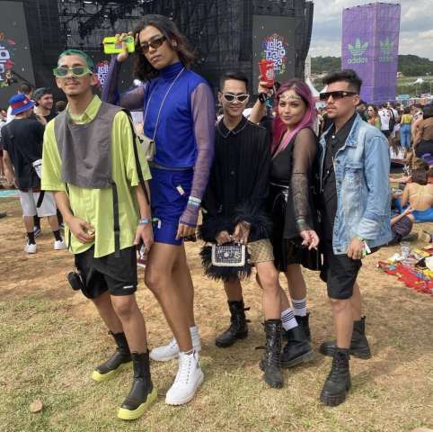 Galera do Lollapalooza não gosta de Bolsonaro
