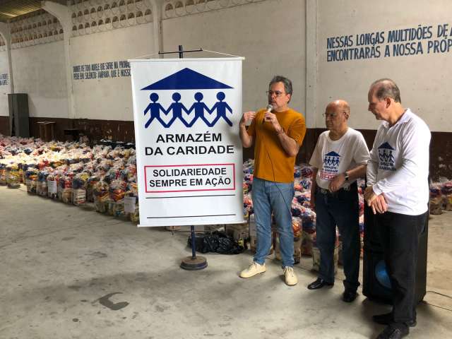 Clap do Bem entrega a instituições de caridade 19 toneladas de alimentos arrecadados nos shows de julho